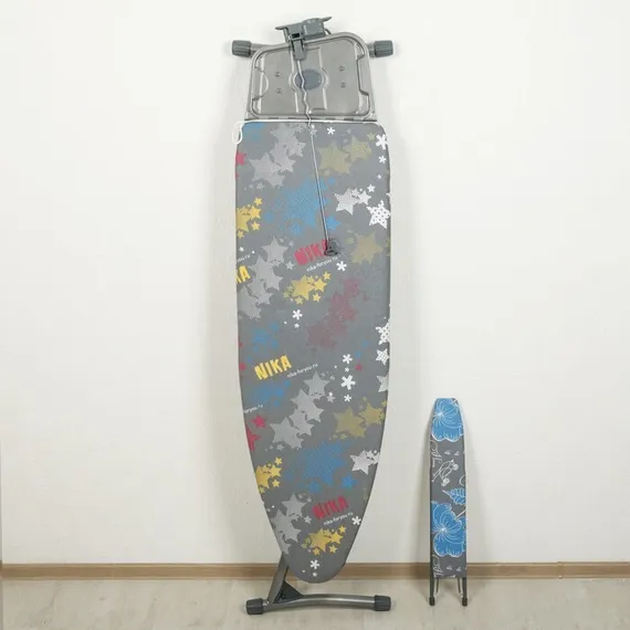 Доска гладильная Nika «Ника 11 тефлон», 122×40 см, регулируемая высота до 100 см, рисунок МИКС