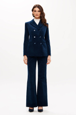 1953 Жакет женский (синий)