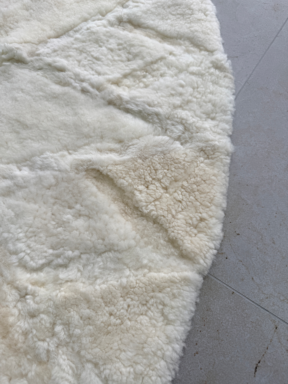 Ковер шкура натуральная овчина меховой