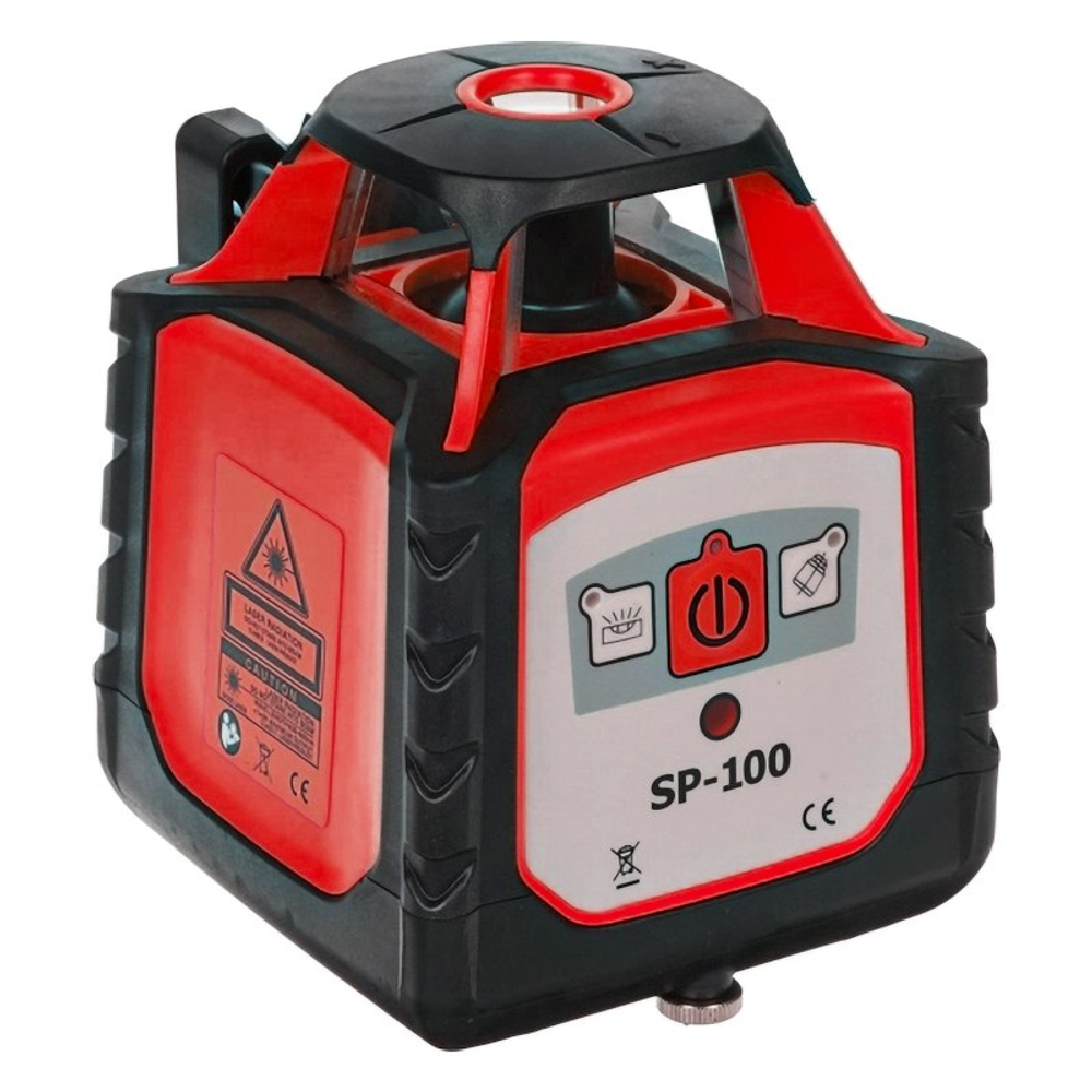 Комплект: ротационный нивелир RGK SP-100 + штатив RGK SH-170 рейка RGK LR-2 753173