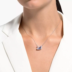 SWAN:NECKLACE ANNI CZFU/RHS