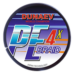 Шнур Dunaev Braid PE X4 150м 0.10мм 3.8кг Тёмно-Зелёный 1шт