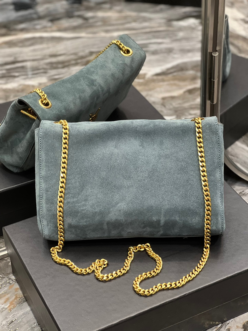 Saint Laurent Kate Medium Reversible Chain Bag 28 cm