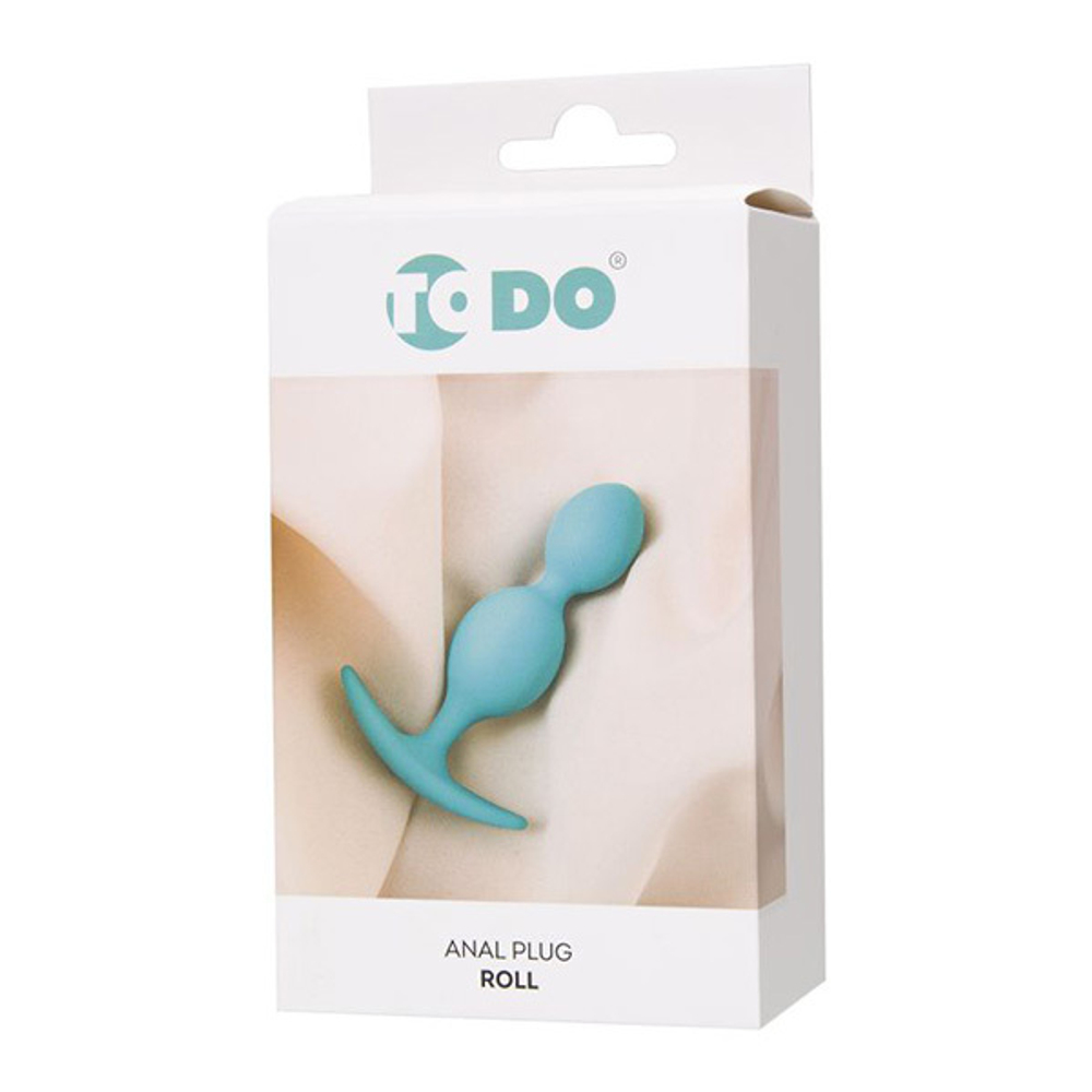 Мятная анальная втулка 9,2см ToyFa ToDo Roll 357038