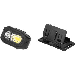 Фонарь налобный светодиодный ЭРА GA-814 аккумуляторный 5 Вт COB + 5 Вт LED 5 режимов сенсорное управление | Налобные фонари