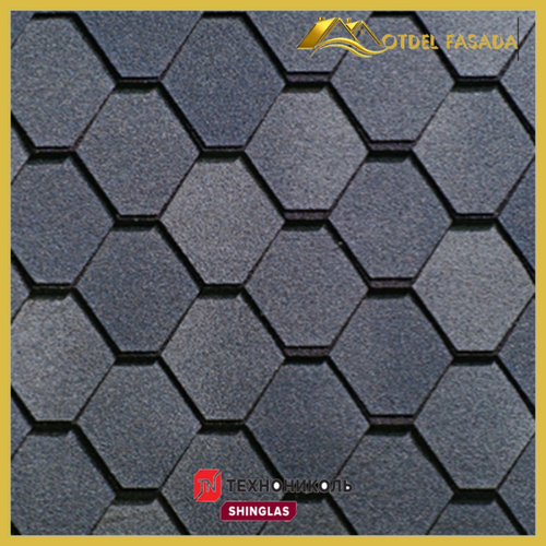 Гибкая черепица ТехноНиколь SHINGLAS Вестерн Ниагара 1,5м2 (Двухслойная)