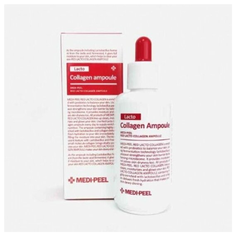 Medi-Peel Red Lacto Collagen Ampoule Коллагеновая ампула с лактобактериями и аминокислотами