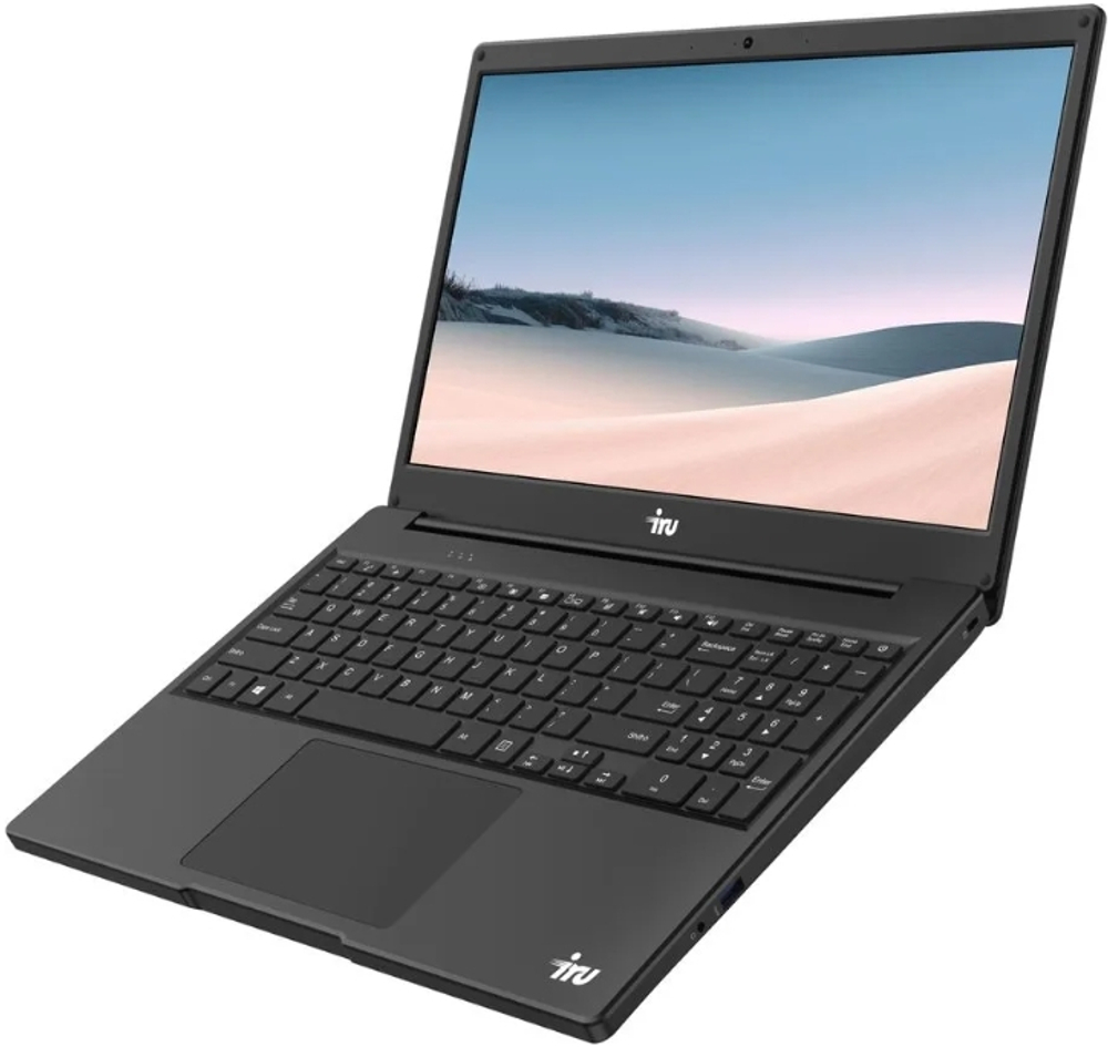 Ноутбук  iRu Калибр 15Y 15.6 ", Core i7, 8 Гб RAM, 256 Гб SSD, UHD Graphics, Черный