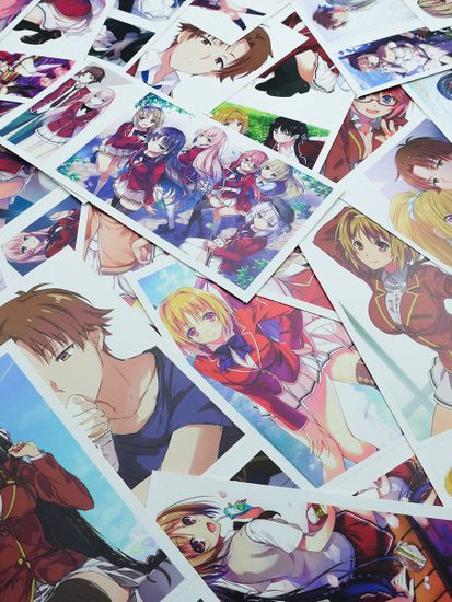 Набор открыток, карточек и наклеек "Добро пожаловать в класс превосходства / Classroom of the Elite", 188 предметов