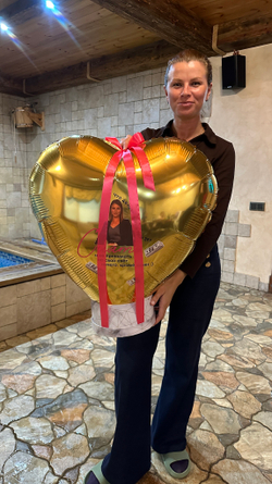 Воздушные шары для жены/сестры с приколом БАБЛОБОКС №3742