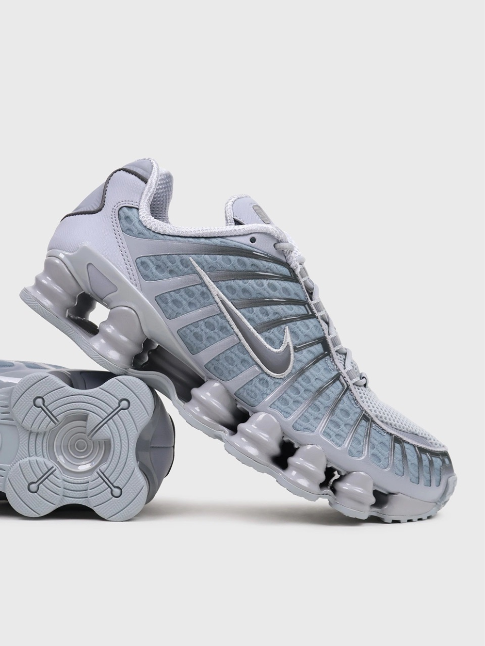 Кроссовки Nike SHOX TL Wolf Grey/Iron Grey