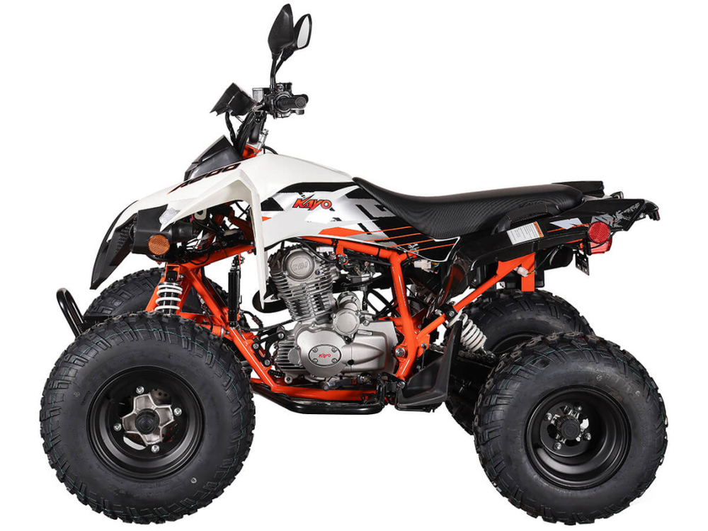 Квадрицикл KAYO A200 (белый пластик 2024 г.) (ПТС)