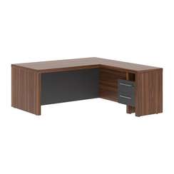 Стол руководителя с тумбой приставной ZCT 1819H.A(R)  1800х1900х745 ZENN