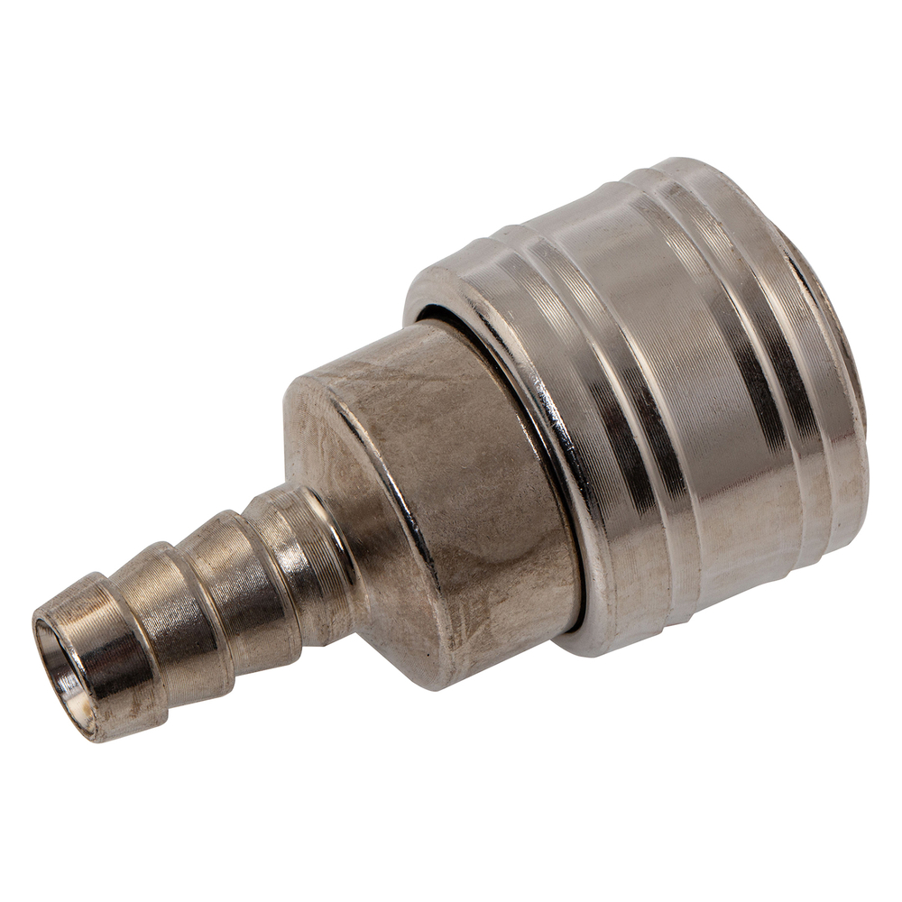 Муфта универсальная быстросъемная ("мама") со штуцером "елка" под шланг 10 мм, 1 шт, Stels