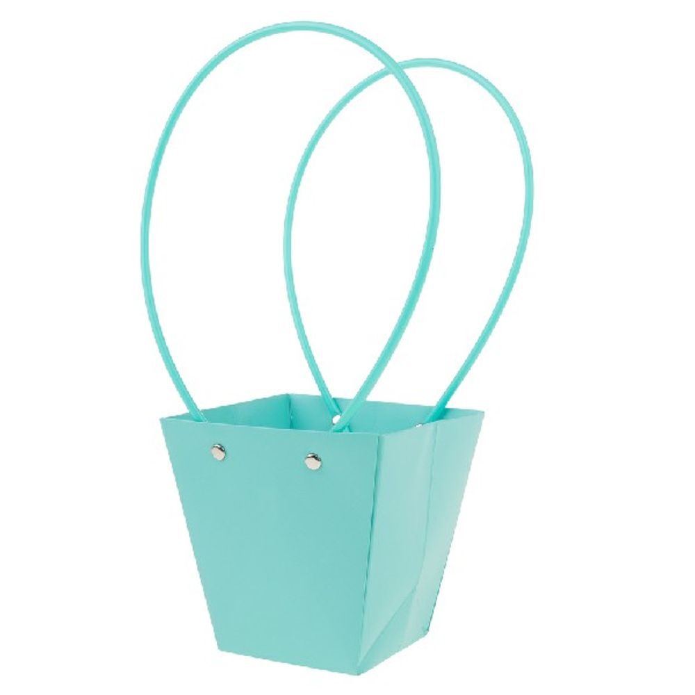 Пакет Мастхэв M конус 12*12*8 БИРЮЗА