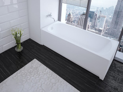 Акриловая ванна Aquatek (Акватек) Ника 160х75, с каркасом