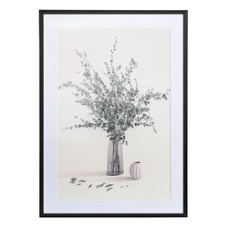 Панно декоративное Plant с черной рамой, 50х70 см