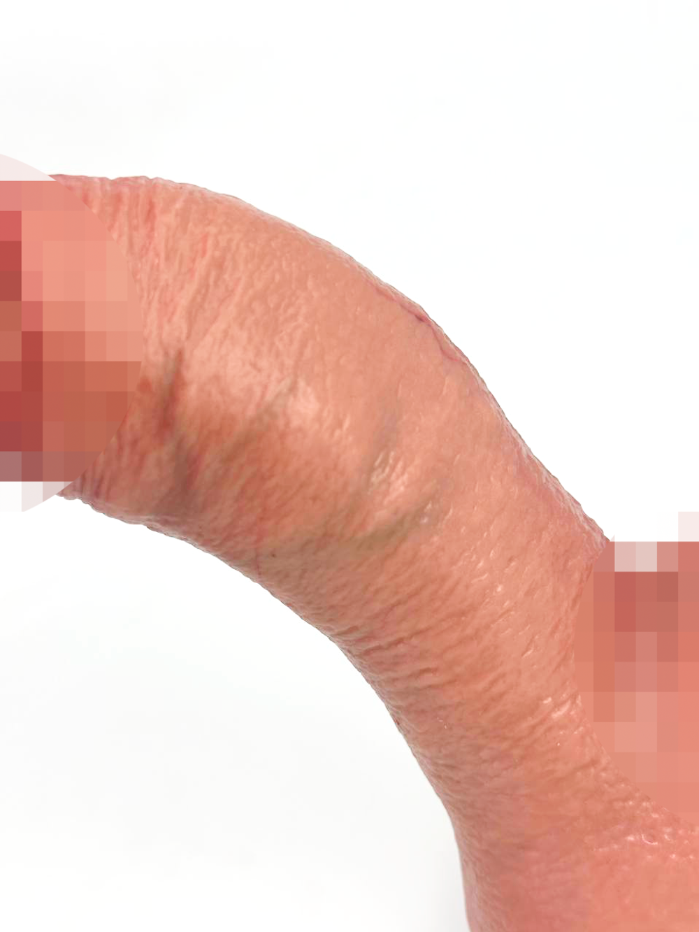 Фаллоимитатор на присоске с мошонкой №44 SGAN 5X19.5, телесный (14,5 рабочая длина)