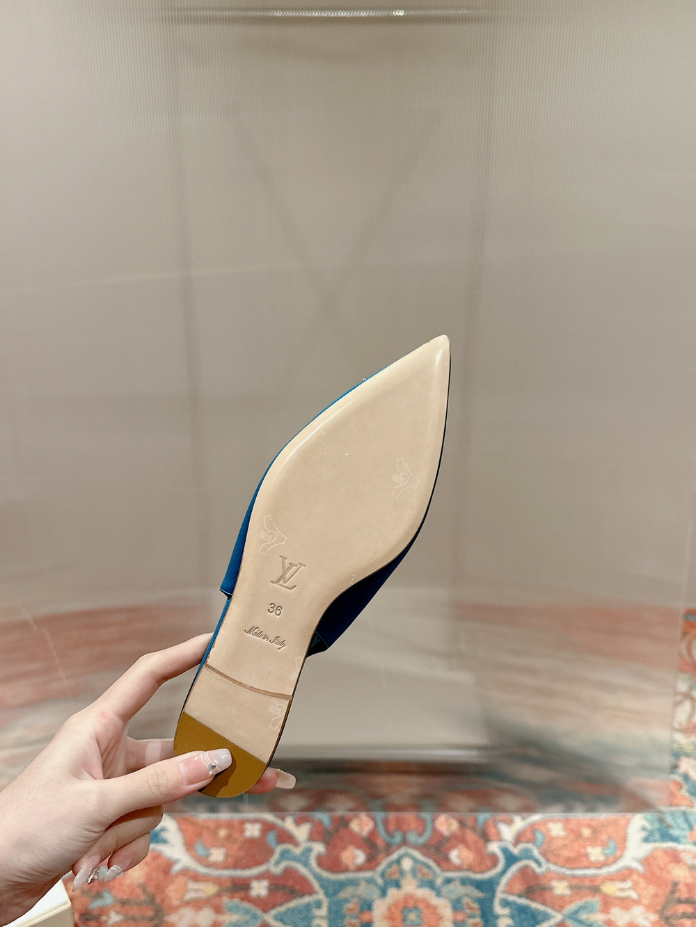 Louis Vuitton Met Slingback Ballerina