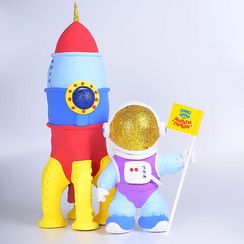 Легкий пластилин для лепки Мульти-Пульти, 15 цветов