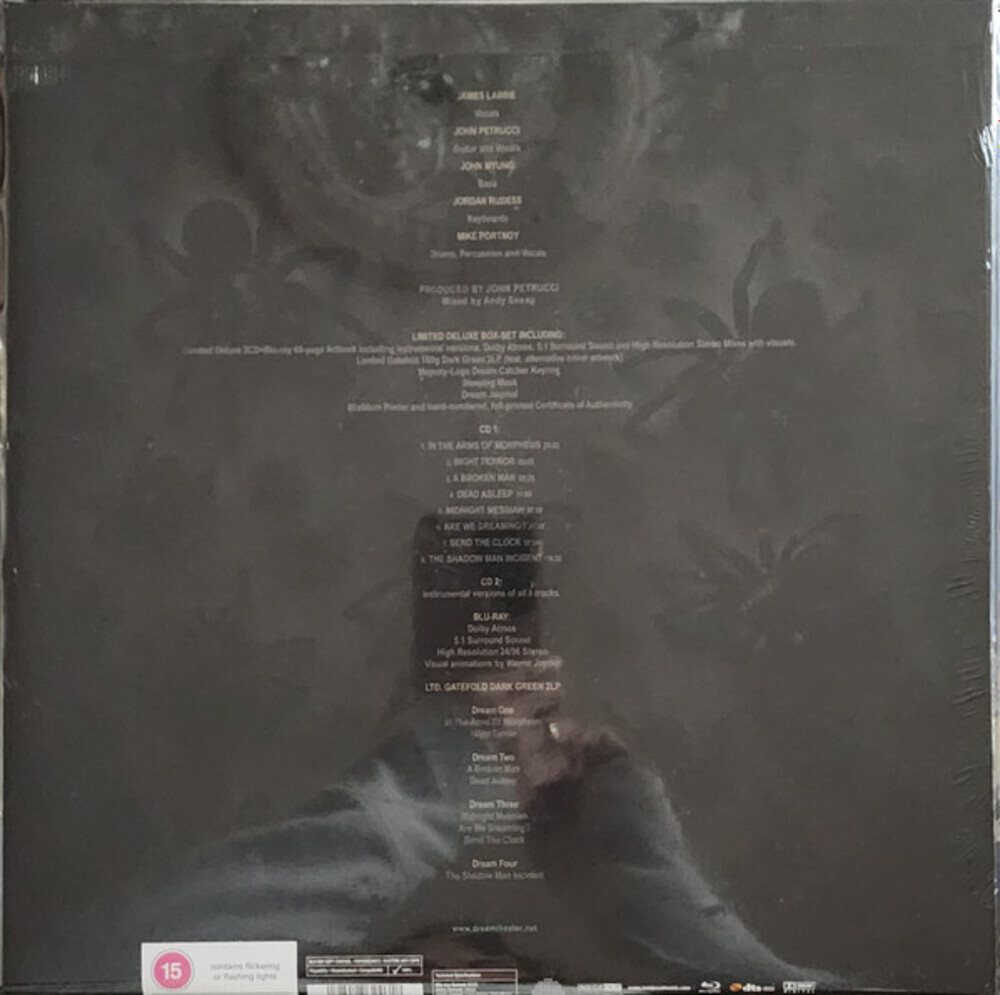 Dream Theater / Parasomnia (Deluxe Edition)(Coloured Vinyl)(2LP+2CD+Blu-ray Audio)