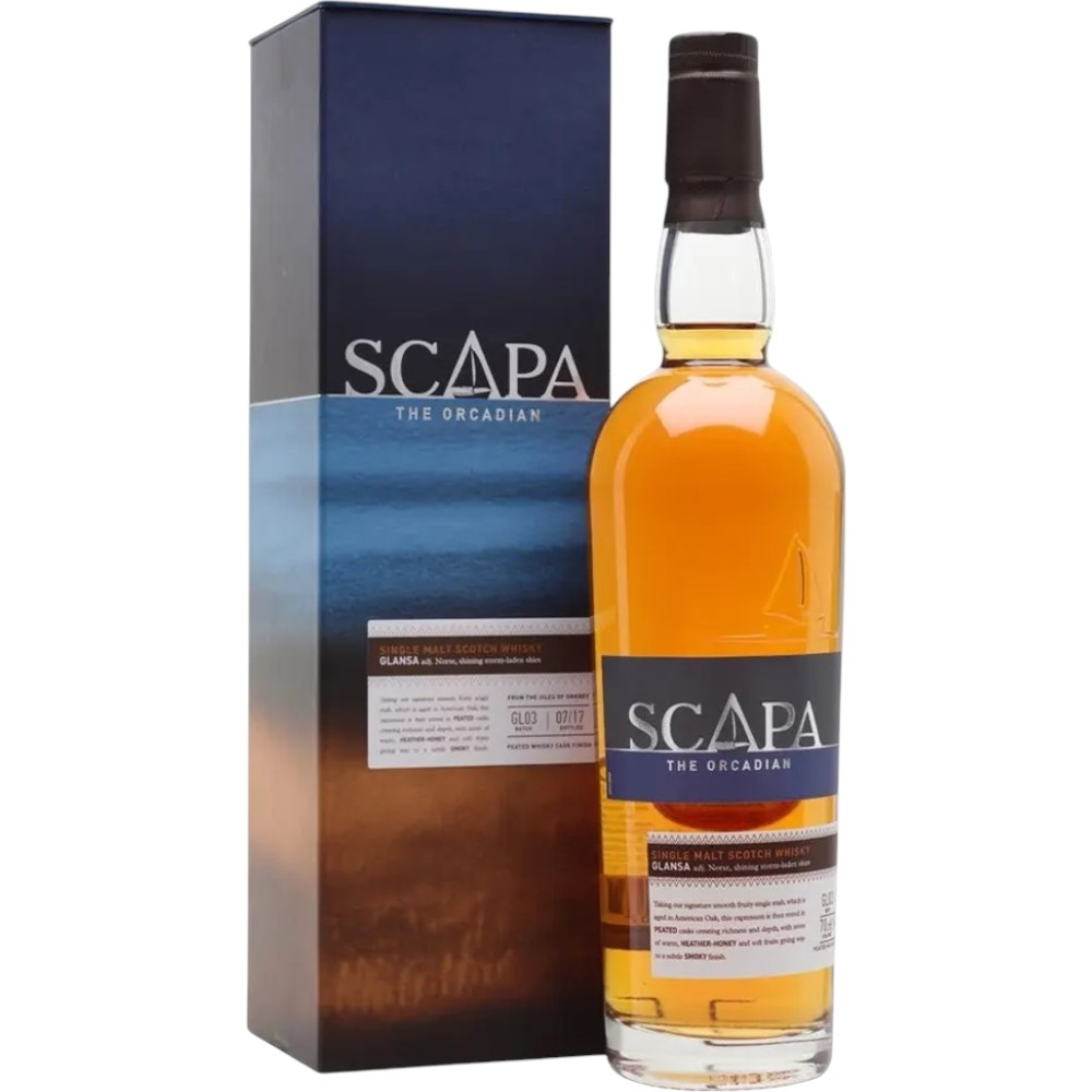 Виски Scapa Glansa 0,7 л. В подарочной коробке