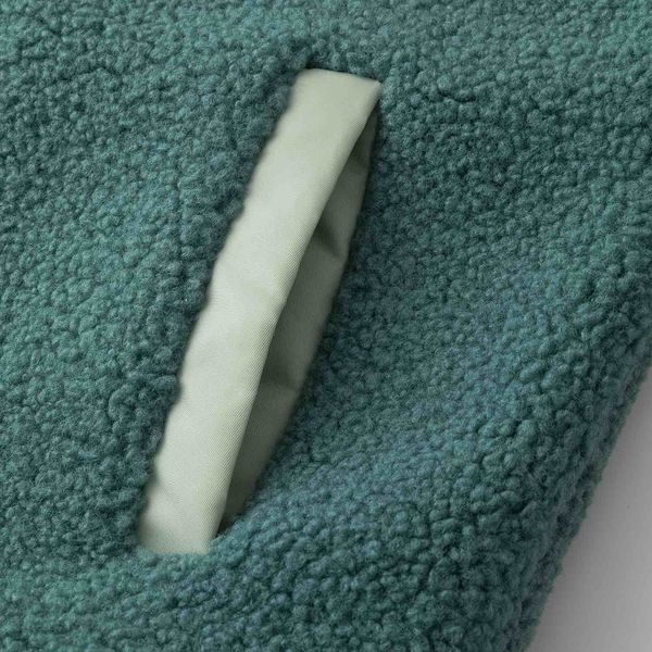 Куртка Furry HTF серая/изумрудная - фото 7