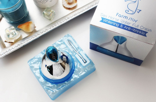 Farm Stay Sea Horse Water Full Cream Whitening Anti-Wrinkle увлажняющий крем для лица с экстрактом морского конька
