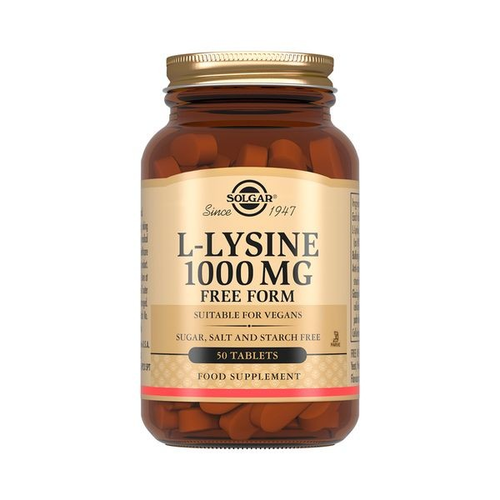 Солгар L-Лизин 1000мг. таблетки №50