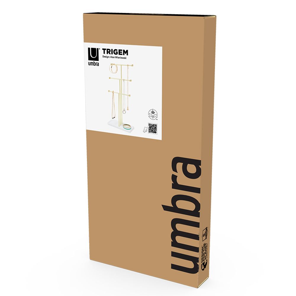 Держатель для украшений Trigem, латунь