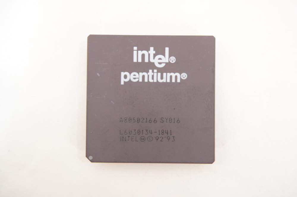 Процессор Intel Pentium A80502166 SY016, для настольных ретро ПК