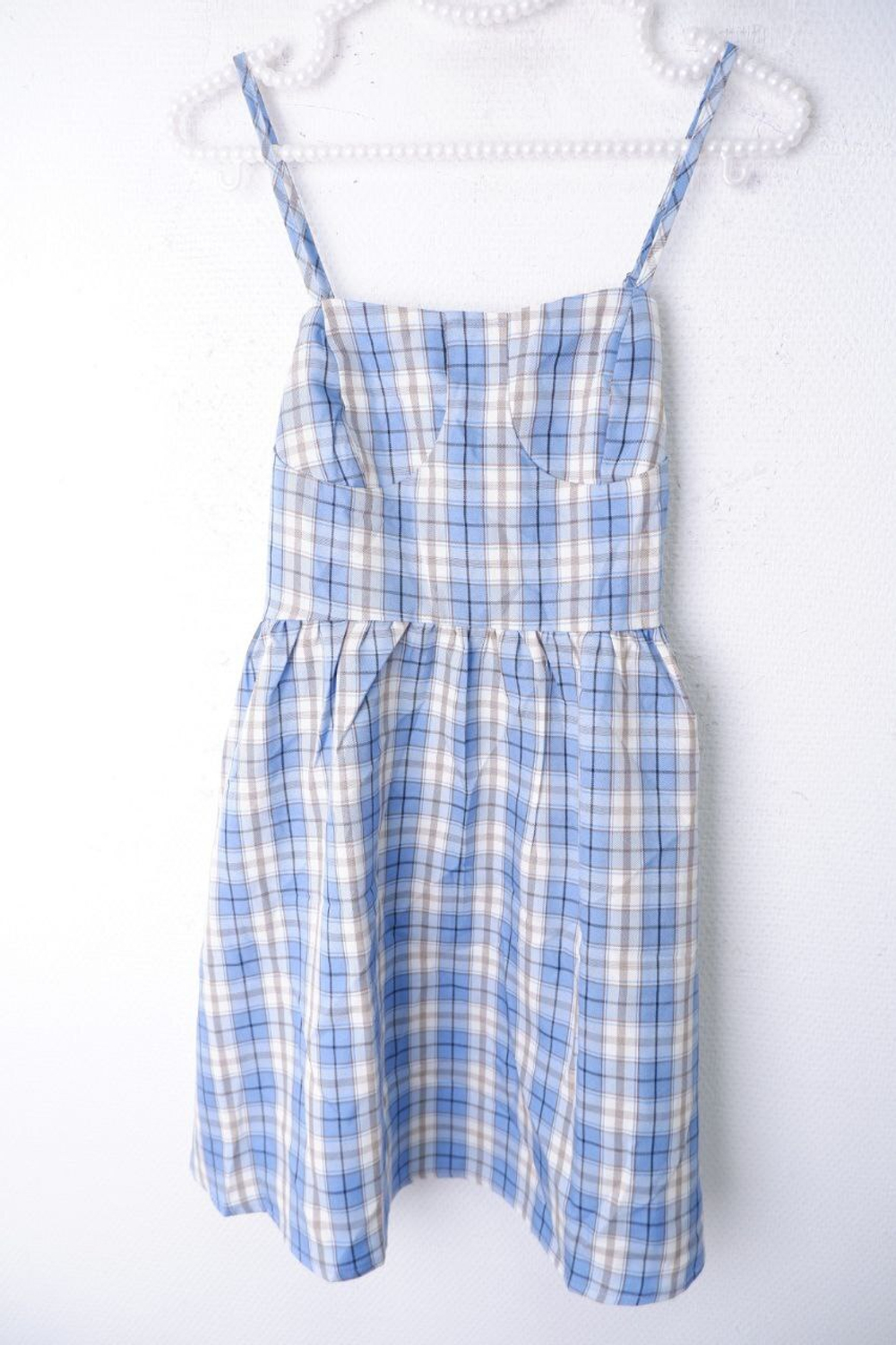 Сарафан Shein в клетку 42 размер