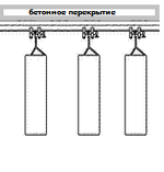 Подвесная система для боксерских мешков