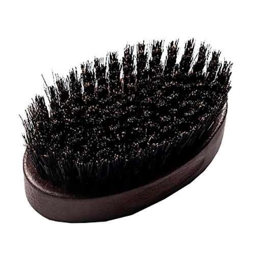 Щетка для ухода за бородой с щетиной кабана happyDoll Barber 13746