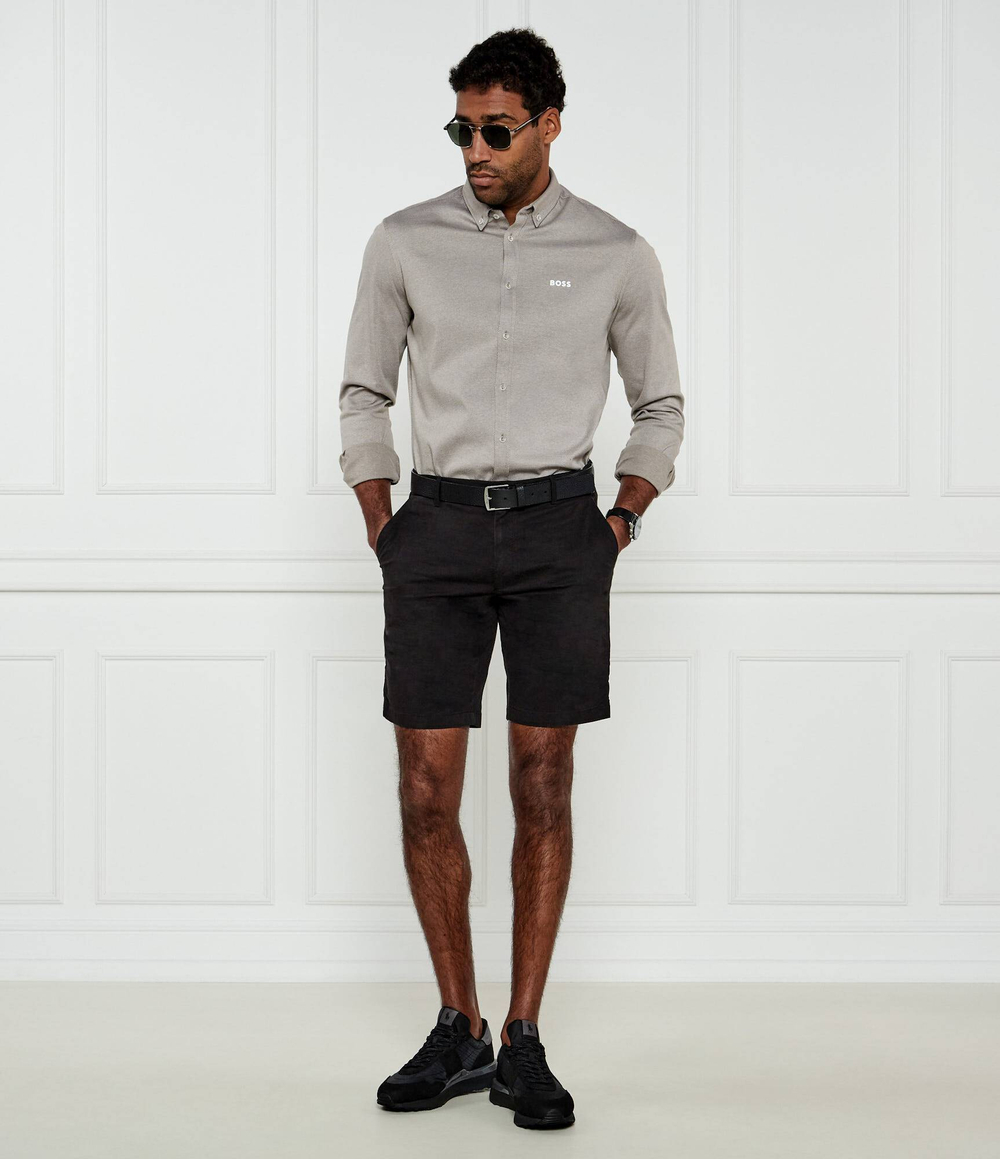 Рубашка B_MOTION_L BOSS GREEN - серый(50533163)