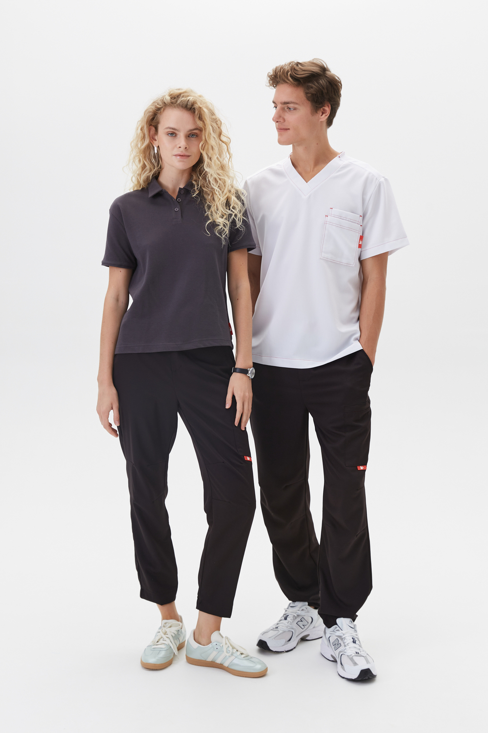 Джоггеры медицинские унисекс Кайтеки, черный