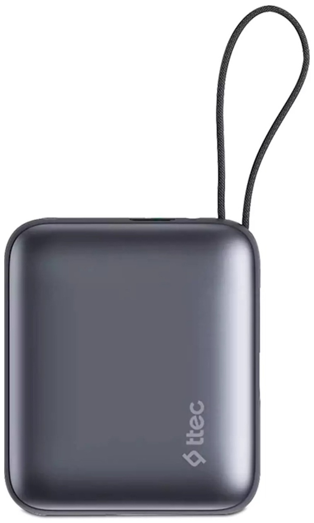 Внешний аккумулятор TTEC ReCharger Mini LCD 10000 мАч черный