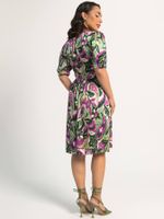 Платье Очарование лета (зелено-фиолетовое) П16065-45М LT Collection