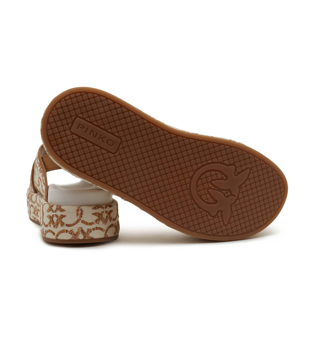 Босоножки FLORES Pinko - бежевый(SD0061 T006)