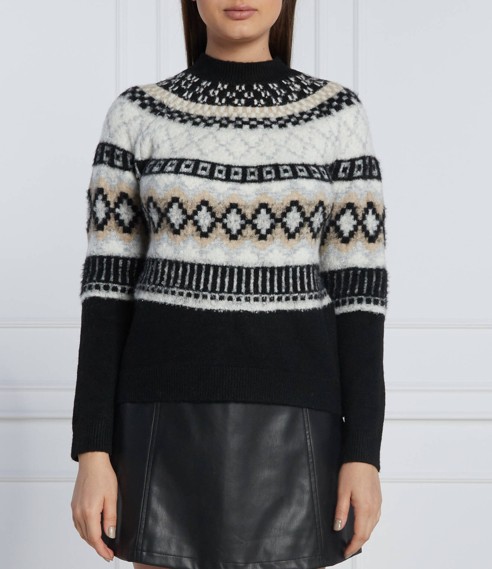 свитер Desigual - черный(22WWJF74)