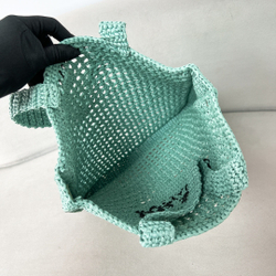 Prada Crochet Tote Bag 38 cm