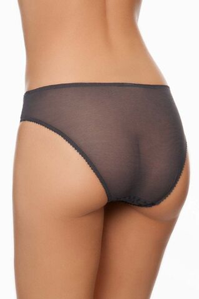 Трусы-слипы Carolyn с ажуром (Размер: 50) (Цвет: темно-серый)