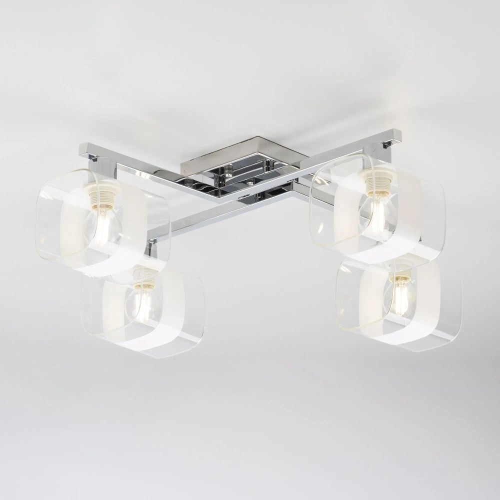 Citilux Вирта CL139141 Люстра потолочная Хром