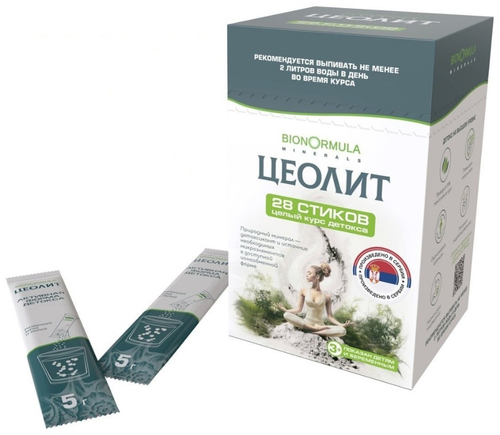BionOrmula Цеолит 28 стиков.