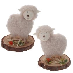 GAEM Фигурка декоративная "Овечка", L7 W7 H9 см, 2в.