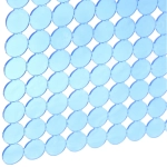 Коврик для раковины «Шарики» 32*27см голубой