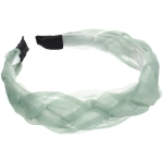 Ободок для волос «МАРЦИПАН», мальта, ширина 3см, микс 6 цветов ( в пакете с подвесом)