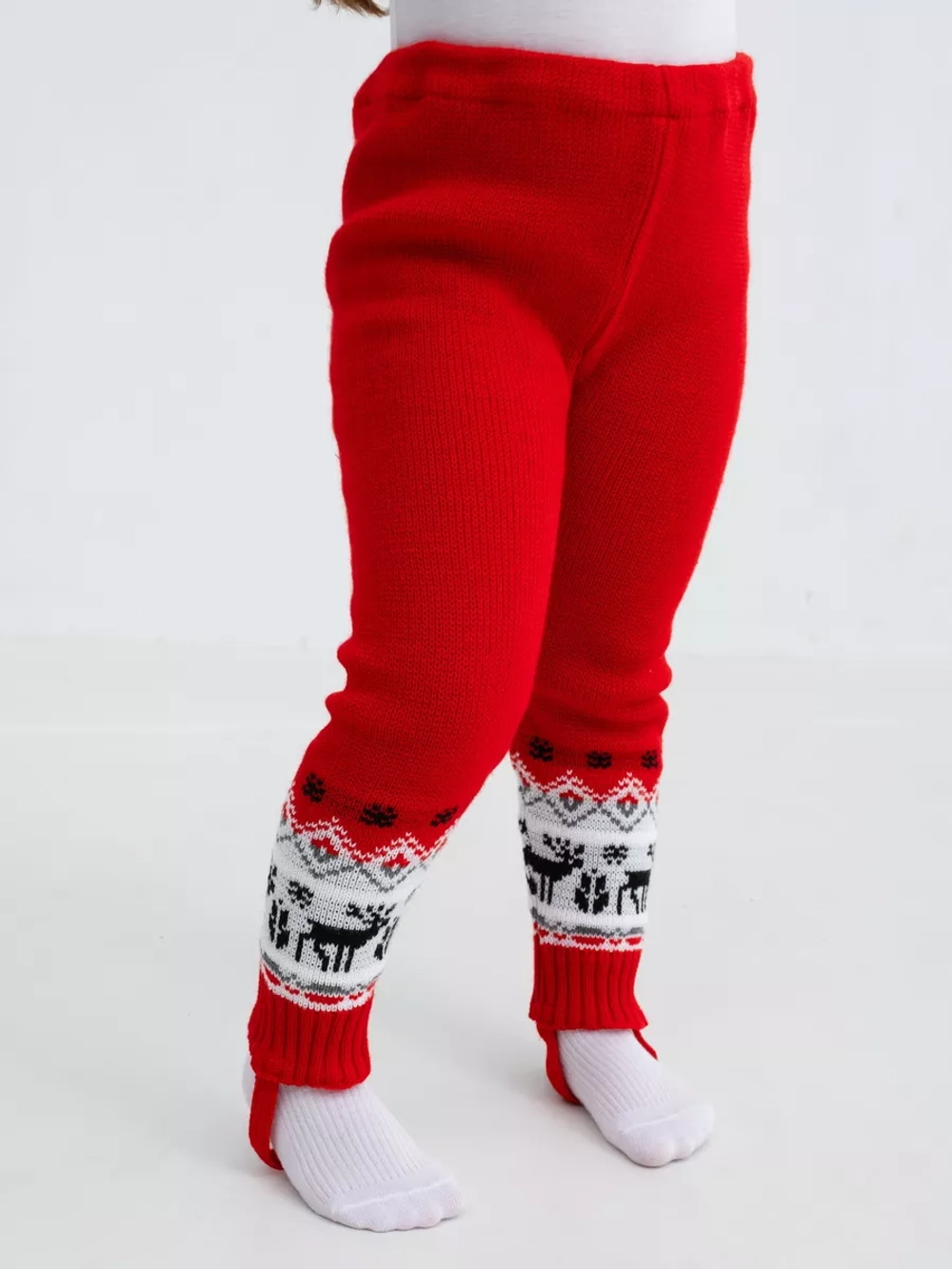 Рейтузы вязаные с орнаментом