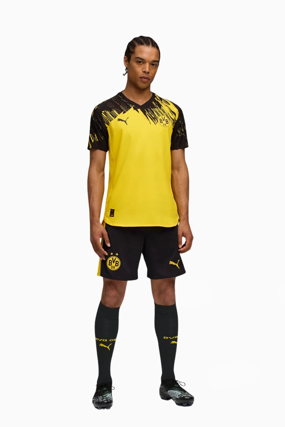 Футболка Puma Borussia Dortmund 25/26 Home Authentic - желтый
