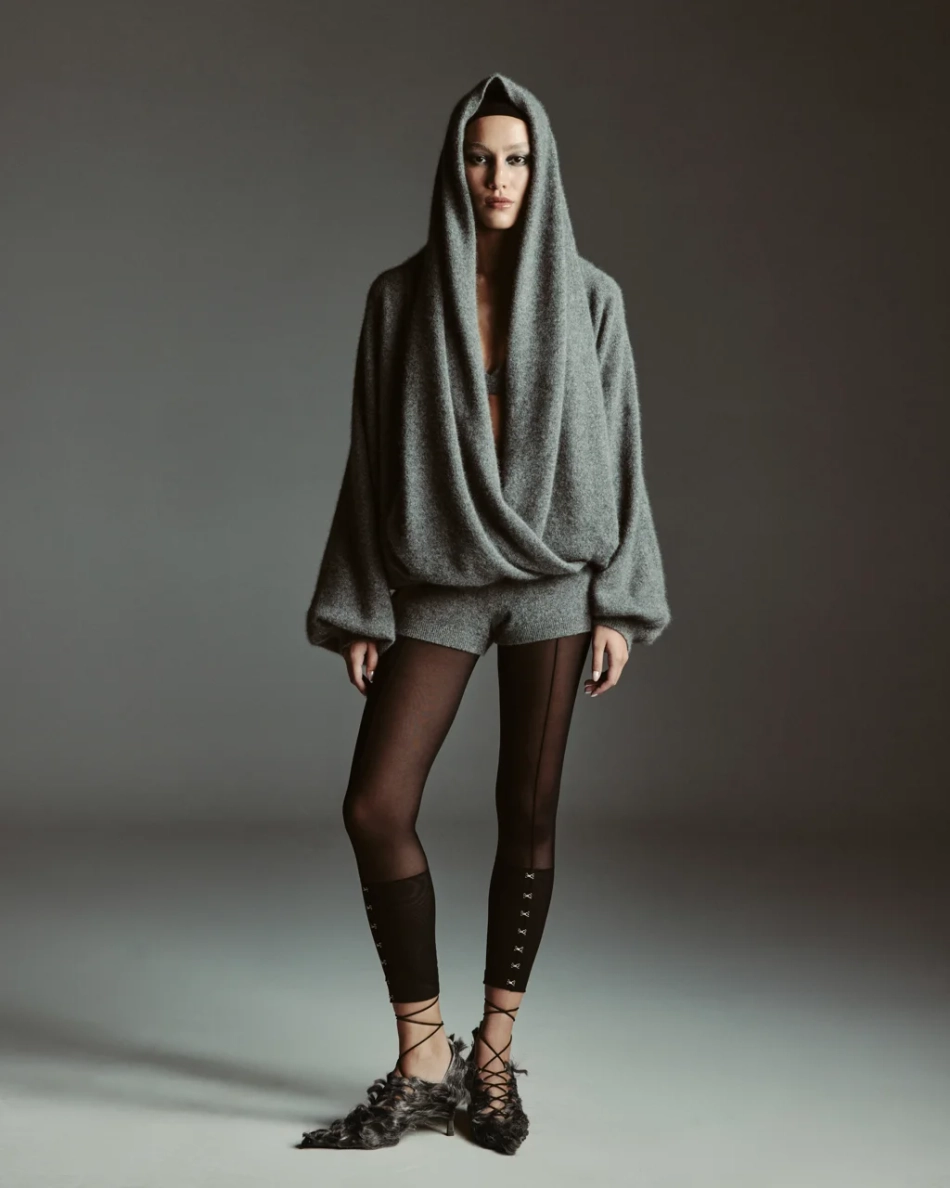 Лосины декоративные черные